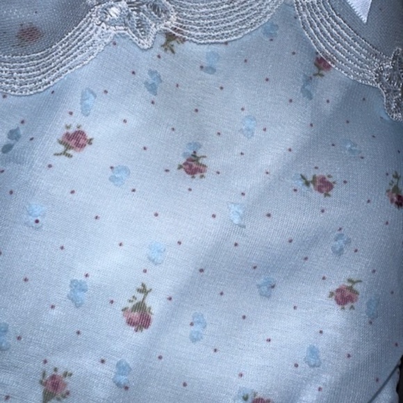 Light Blue Lolita fine mesh lace Panties - Picture 2 of 5